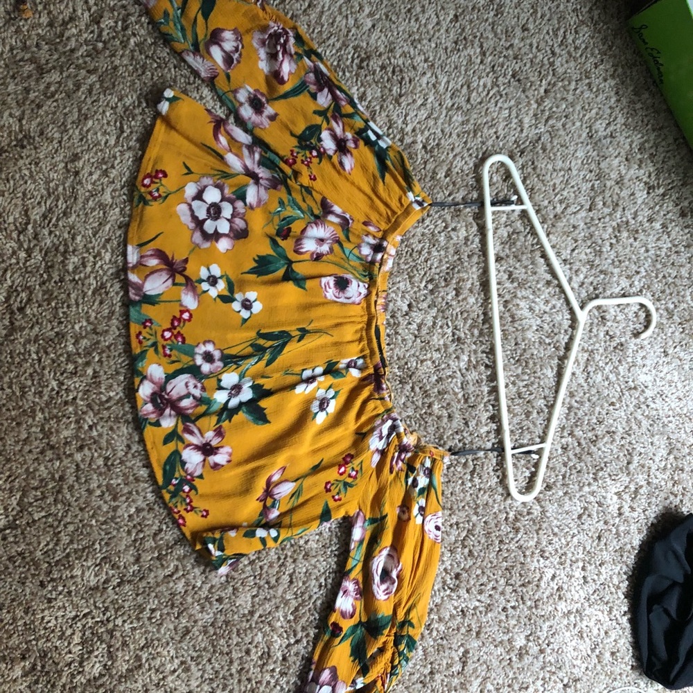 NWOT off  shoulder crop top 3 for $11 BUNDLE DEAL